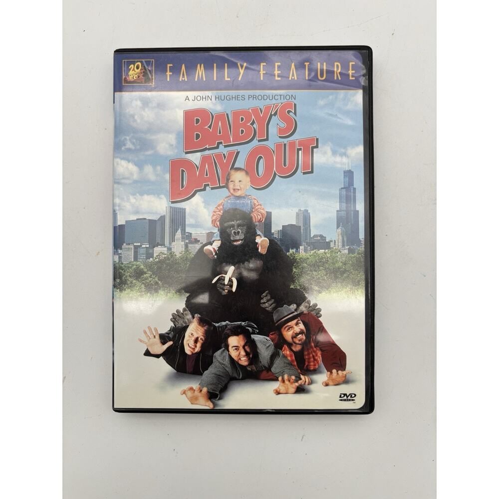 Babys Day Out (DVD, 2001, Dual Side / Widescreen Edition) John Hughes Film VG